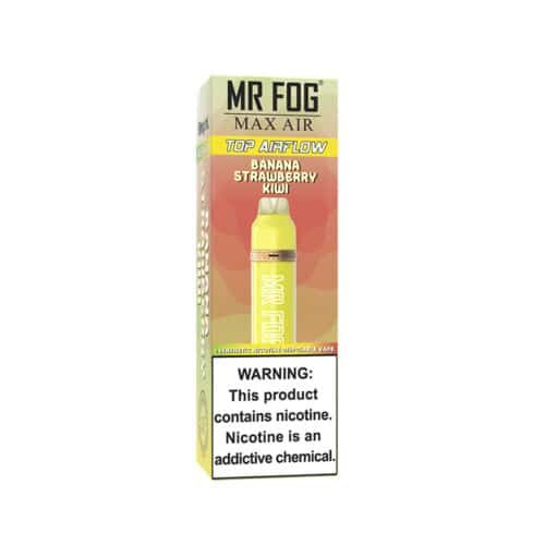 MR FOG MAX AIR 3000 PUFFS - BANANA STRAWBERRY KIWI