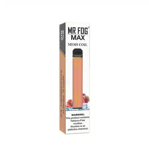 MR FOG MAX 1000 PUFFS APPLE PEACH STRAWBERRY ICE