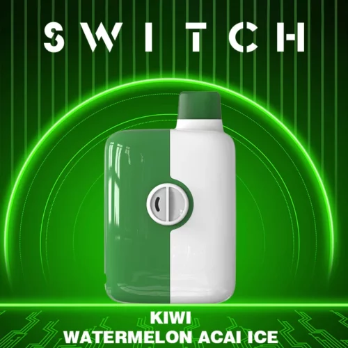 Kiwi Watermelon Acai Ice Mr Fog Switch 5500 Puffs Disposable Vape Device