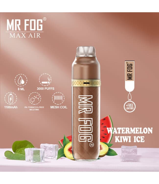 Mr Fog Switch 5500 Puffs Banana Raspberry Ice - Vape Marley