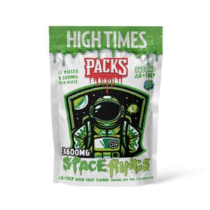 High Times Delta-8 + THC-P Space Rings | 3600mg