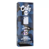 SUPER SOUR DIESEL - CAKE DELTA-10 DISPOSABLE 2G