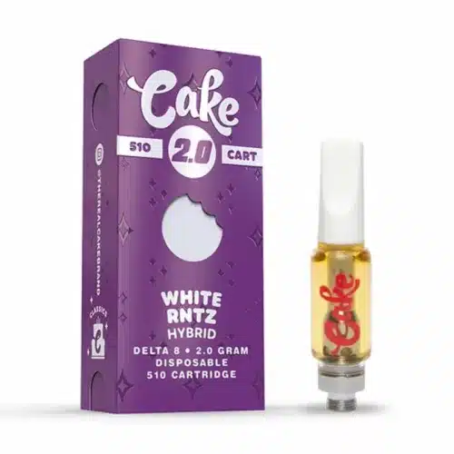 WHITE RNTZ - CAKE DELTA-8 510 CARTRIDGE 1G