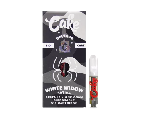 WHITE WIDOW - CAKE DELTA-10 510 CARTRIDGE 1G