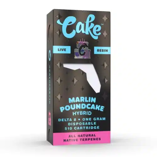 MARLIN POUND CAKE - CAKE DELTA-8 510 LIVE RESIN CARTRIDGE 1G