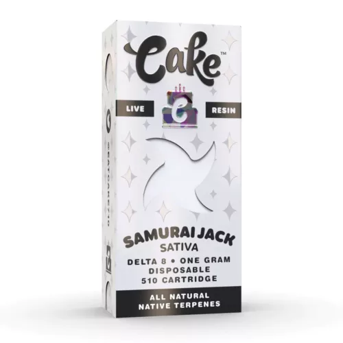 SAMURAI JACK - CAKE DELTA-8 510 LIVE RESIN CARTRIDGE 1G