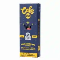 KING JAMES XIII - CAKE DELTA-8 LIVE RESIN DISPOSABLE 2G