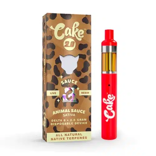 ANIMAL SAUCE - CAKE DELTA-8 LIVE RESIN DISPOSABLE 2G