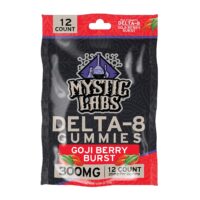 Goji Berry Burst - Mystic Labs Delta-8 Gummies