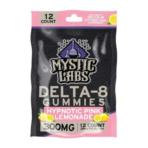 Hypnotic Pink Lemonade - Mystic Labs Delta-8 Gummies