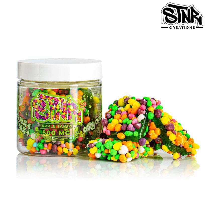 STNR, Apple Tartz Candy Clusters Delta 8 & Delta 9 | Buy Now