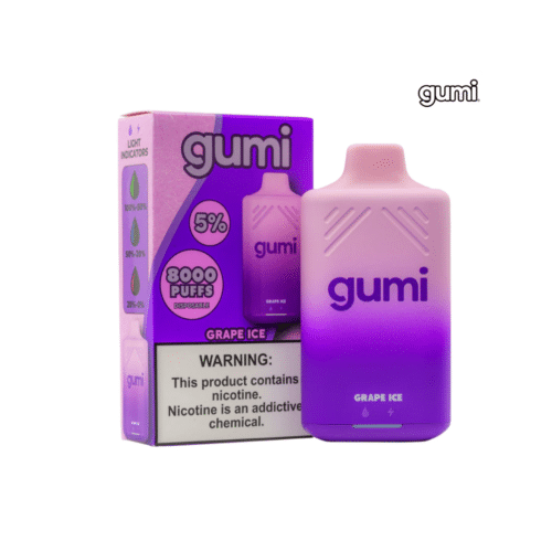 Grape Ice - Gumi 8000 puffs