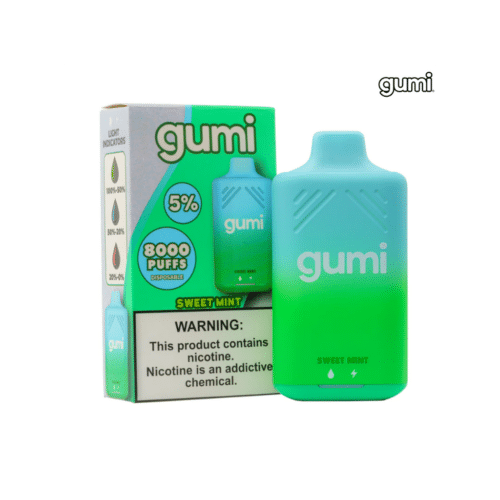 Sweet Mint - Gumi 8000 puffs