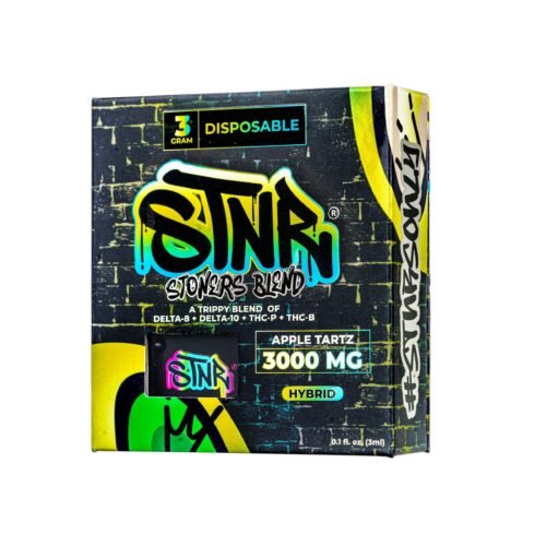 STNR, Stoners Blend 3 Gram Disposables 3000MG - Apple?Tartz