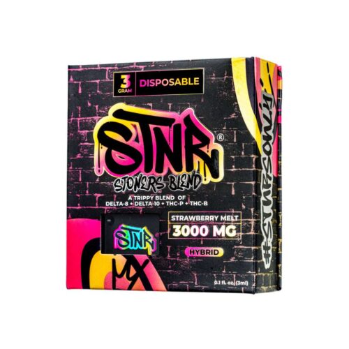 STNR, Stoners Blend 3 Gram Disposables 3000MG -?Strawberry Melt