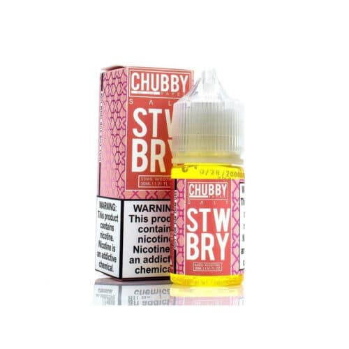 STRAWBERRY - Chubby Vapes Salts E-Liquid 30ML - 50MG