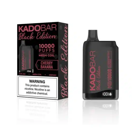 Cherry Banana Kado Bar Black Edition 10000 Puffs