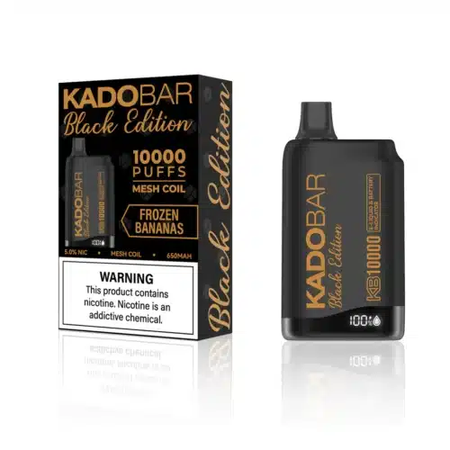 Frozen Banana Kado Bar Black Edition 10000 Puffs