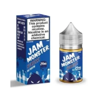 Blueberry Nicotine Jam Monster Salt E Liquid Refillable Device