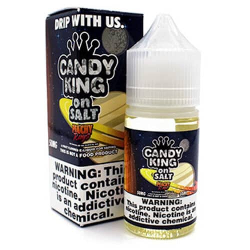 Candy King On Salt Nicotine Salt e Liquid 50mg 30ml Peachy Rings