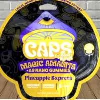 Pineapple Express Caps Amanita Mushroom Gummies 5000mg