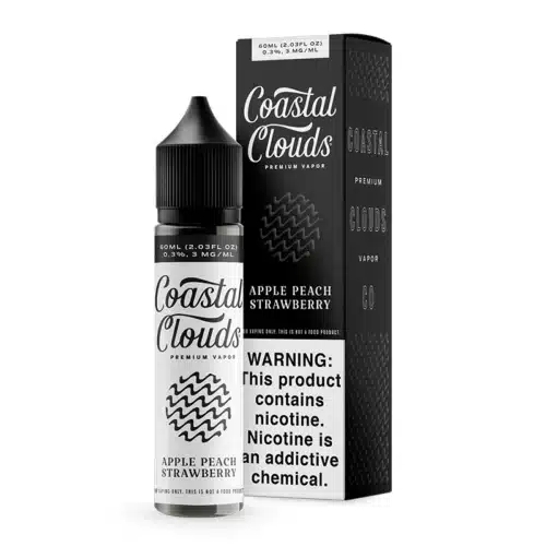 Apple Peach Strawberry - Coastal Clouds E Liquid 60ML