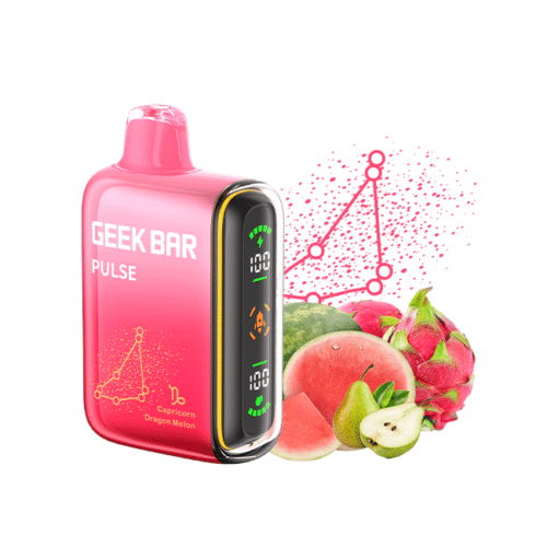 Dragon Melon Geek Bar Pulse 15000 Puffs Disposable Vape