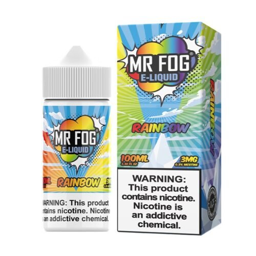 Mr Fog Synthetic Nicotine Salt E Liquid Rainbow