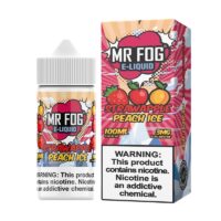 Mr Fog Synthetic Nicotine Salt E Liquid Strawapple Peach Ice