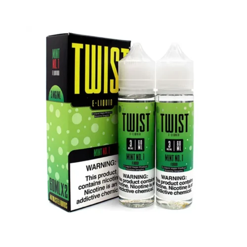 Mint No.1 Twist E Liquid 120ml Flavor Juice Vape Device