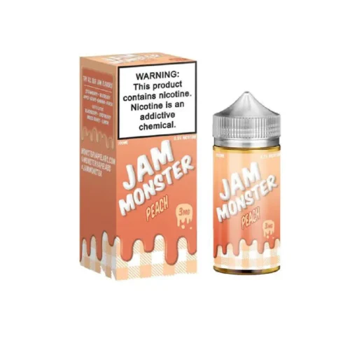 PEACH E-Liquid by Jam Monster 100ml Vape Device