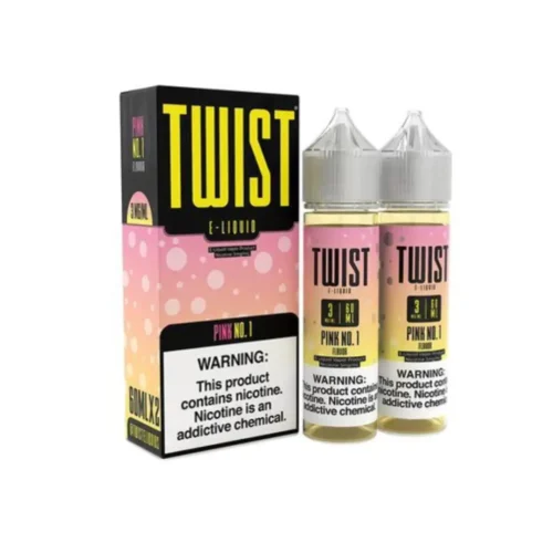 Pink No.1 Twist E Liquid Flavor 120ml Vape Device