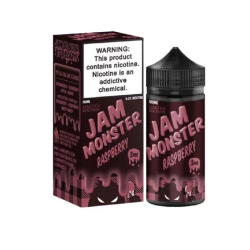 RASPBERRY E-Liquid by Jam Monster 100ml Vape Device