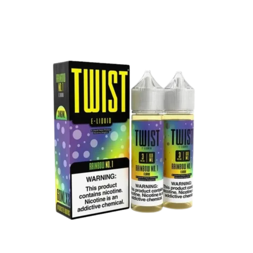 Rainbow No.1 Twist E Liquid Flavor 120ml