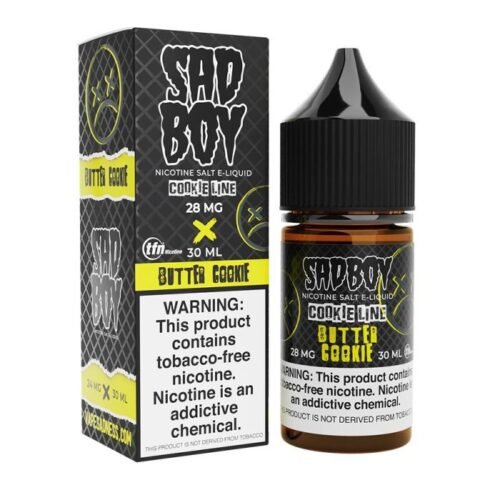 SAD BOY – 30ML TFN E-LIQUID – BUTTER COOKIE