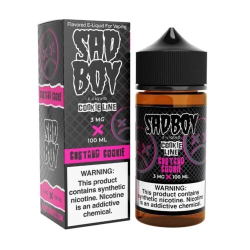 SAD BOY – 30ML TFN E-LIQUID – CUSTARD COOKIE