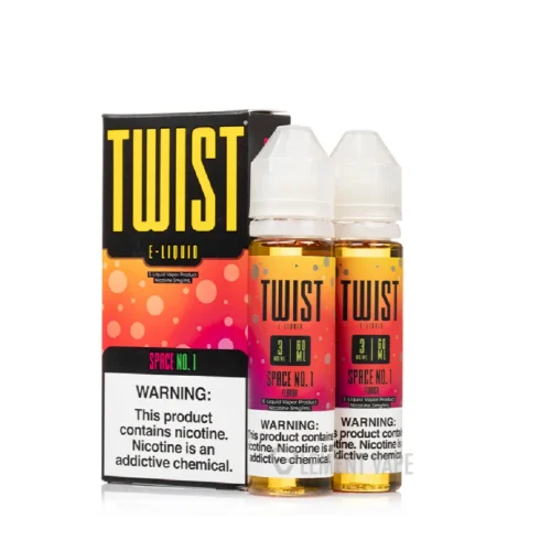 Space No.1 Twist E Liquid 120ml Flavor Juice Vape Device