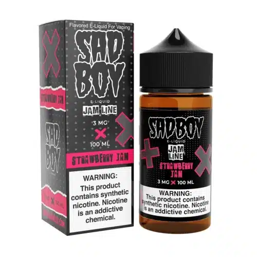 Strawberry Jam Sad Boy E-Liquid 100ml