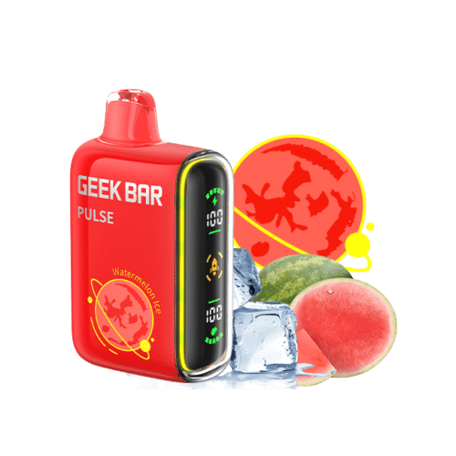 Watermelon Ice Geek Bar Pulse 15000 Puffs Disposable Vape