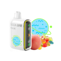 White Gummy Ice Geek Bar Pulse 15000 Puffs Disposable Vape