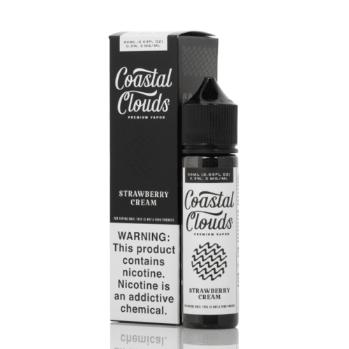 Strawberry Cream - Coastal Clouds E Liquid 60ML