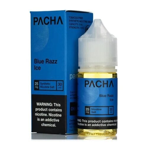 Blue Razz Ice - Pachamama Salts E-Liquid 60ML