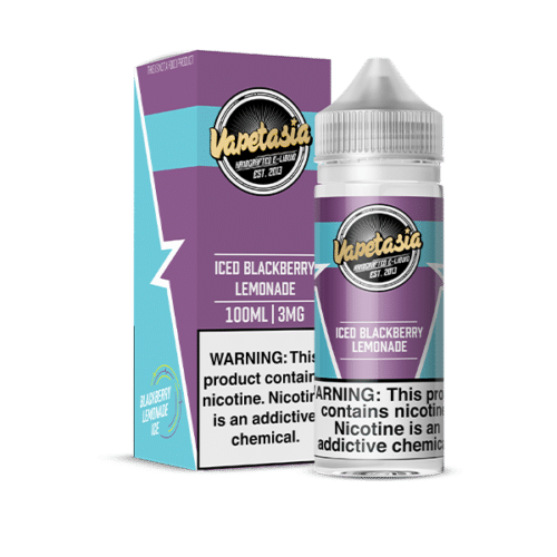 Iced Blackberry Lemonade - Vapetesia E Liquid - 3MG - 100ML