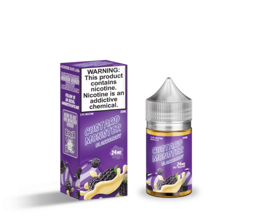 Blackberry - Custard Monster Salt E-Liquid 100ML