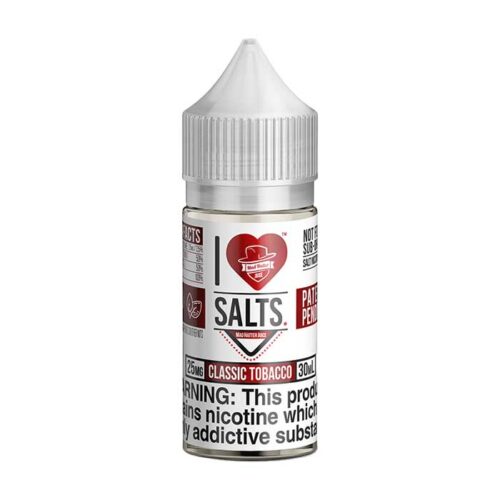 Classic Tobacco - I Love Salts Salt E liquid 30ML