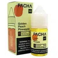 Golden Peach Pineapple - Pachamama Salt E liquid 30ML