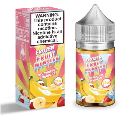 Strawberry Banana Ice - Frozen Fruit Monster Salt E-Liquid 30ML