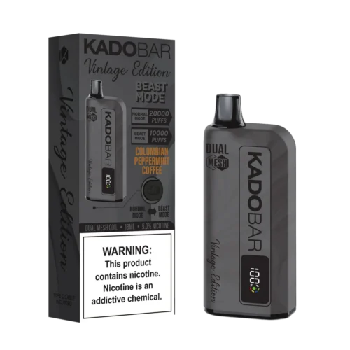 Colombian Peppermint Coffee - Kado Bar Vinatge Edition 10000 Puffs