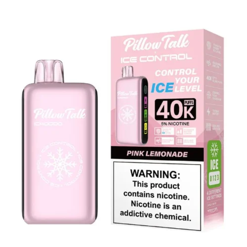 Pink Lemonade - Pillow Talk Ice Control 40K Disposable Vape