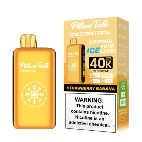 Strawberry Banana - Pillow Talk Ice Control 40K Disposable Vape